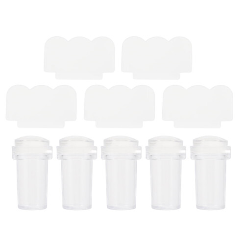 Hekezhi nail stamper set silicone 1 set