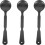 Hekezhi eye occluder plastic black 3 pcs 1