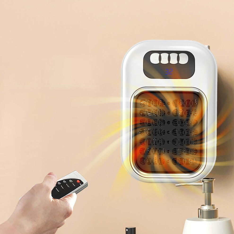 Izzzhh Lcd Desk Heater - Mini, Elegant, Efficient 9314556929274