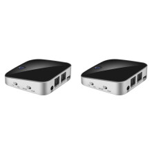 2X BTI-029 5.0 Adapter 2 in 1 Transmitter 3.5mm AUX SPDIF Audio Receiver for Headphone Speaker