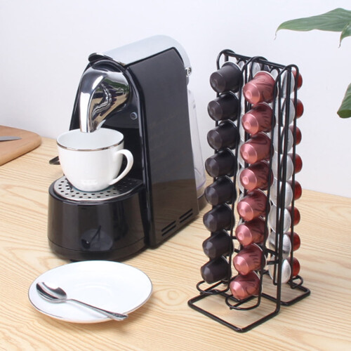 Vertical Coffee Capsule Holder with Stable Base 1
