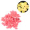 HBASD Glow-in-the-Dark Pebbles Pink 100 pcs 4