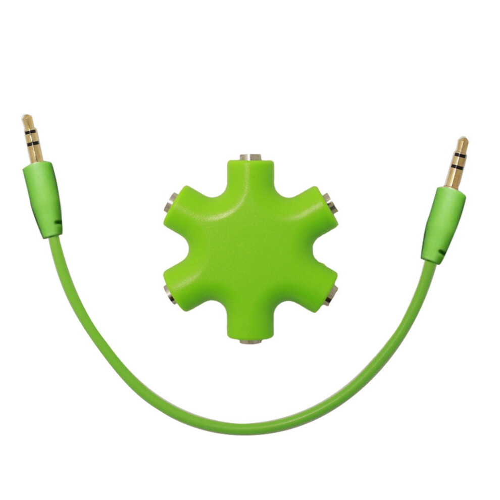 Headphone Splitter 3.5Mm Audio Divider For Sharing Music 9107258800923