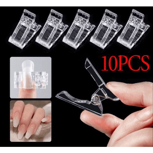 HeeHom nail tip clips set for gel extensions 10 pcs