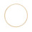 Bamboo hoop macrame craft ring 20cm 2