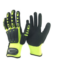 A6 cut resistant anti-impact vibration gloves 1 pair