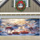 Christmas sledding background cloth 1 piece 1