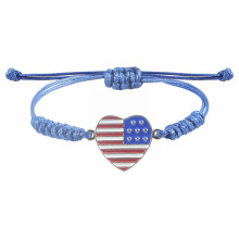 American flag patriotism bracelet USA themed