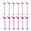 Haust flamingo stirring rods plastic 12 pcs 1