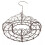 Iron Wreath Frame Rustic 21cm 5