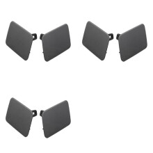 3 Paar Auto Voorbumper Koplampsproeiers Sproeikop Cover voor XE X760 2018-2019 T4N5792LML T4N5793LML