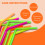 Wileqep disposable bendable neon drinking straws 125 per 3