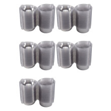 500 Pieces of Transparent Plastic Single Cupcake Cake Box Muffin Dome Holder Box