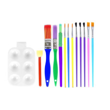 Kids Paint Brush Small Size 13-Piece Set