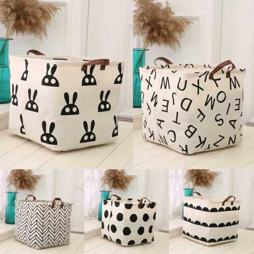TUMALL foldable storage basket wheat color 1
