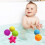 Infantino Textured Multi Ball Set for Sensory Play, 6 pcs 6