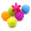Infantino Textured Multi Ball Set for Sensory Play, 6 pcs 2