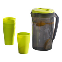 Kraoden Kaltwasserkessel aus Kunststoff, 2,5 l, für Kräutertee