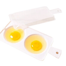 Plastic Microwave Egg Cooker for 2 Eggs