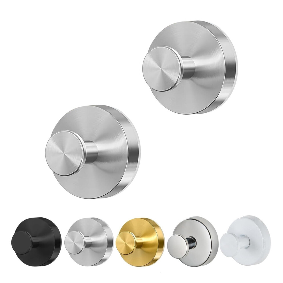 Suction Cup Hooks No-Drill Wall Shower Hook Set 2 Or 4 Pcs 9107258791085