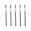 Harliver Halloween reusable plastic straws set 5 pcs 1