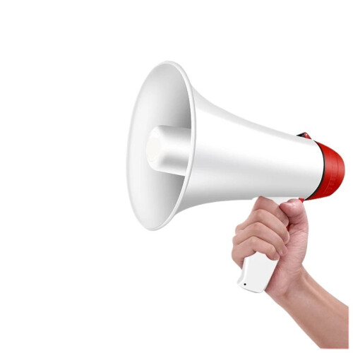 Hand-Held Megaphone Rechargeable 120dB