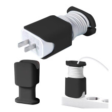 Silicone Charger Protector with Cord Wrap 2 Pack