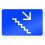 Downstairs stairs right arrow sign 1