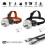 LED headlamp rechargeable 35000 lm 2
