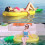 SunyaMood pineapple inflatable air mattress large size 5