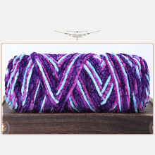 Soft Chenille Yarn for Crocheting and Knitting, 100g
