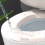 Round Toilet Seat Soft Close Durable Plastic 1 Pack 7