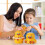 Wooden Yellow Duck Nesting Dolls Set 10 pcs 2