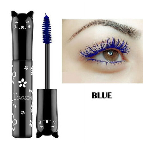 Blue Mascara Waterproof 3D Fiber Lengthening 1