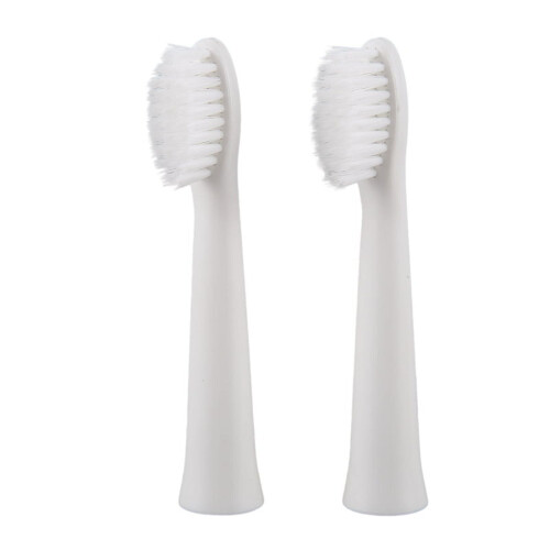 EW0972 Toothbrush Replacement Brush Heads White 2 Pack