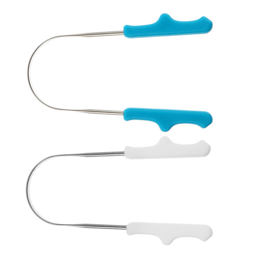 Tongue Scraper U-Shaped Oral Cleaner 2 pcs