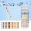 Pool Water Test Strips 5-in-1 pH Chlorine Hardness 50 pcs 7