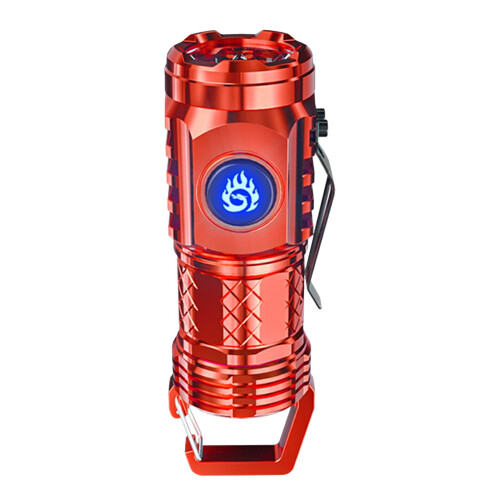 Harliver LED flashlight rechargeable zoomable 1 pack