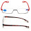 Reading Glasses Featherweight Half Rim +2.00 2 Pairs 3