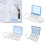 Electric Toothbrush Head Holder Stand Blue 1 Pack 2