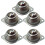 Universal Steel Ball Steering Wheel for Robot Models Silver 1