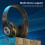 Bluetooth Over-Ear-hörlurar Trådlösa/Kabelanslutna Bluetooth 5.1 4
