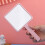 RUOYING square hand mirror for makeup use 1 piece 8