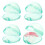 Pacifier holder case plastic transparent 4 pack 1