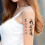 RUOYING temporary tattoo sticker waterproof Chinese 3