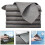 Rooha microfiber cleaning cloth black 12 pcs 8