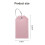 Leather Luggage Tags Faux Leather 4 Pack 4