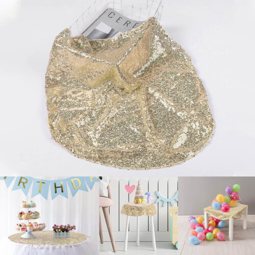 Sequin tablecloth rectangular 23.6 inches 1