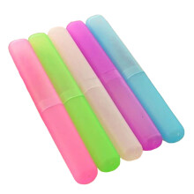 Kids Travel Toothbrush Cover Small Head Firm Bristles Pack