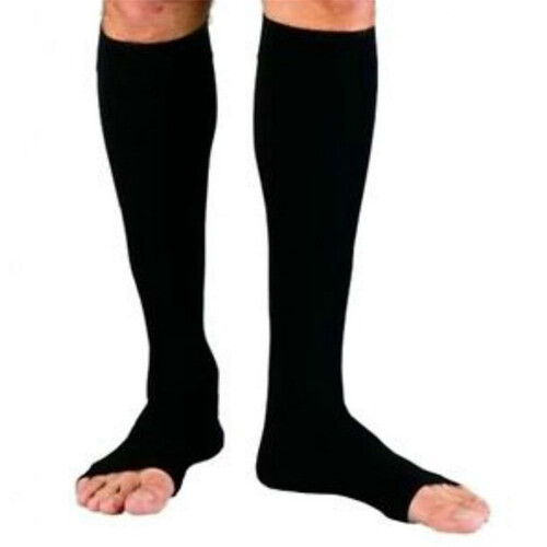TOPWONER zipper compression socks knee-high firm support